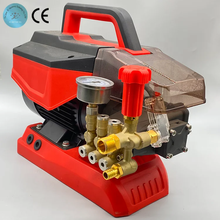 Taizhou JC electric pressure washer started smoking high pressure washer