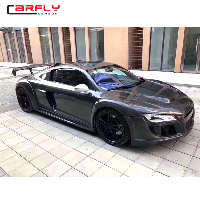 Высококачественные наборы для корпуса r8 из углеродного волокна в