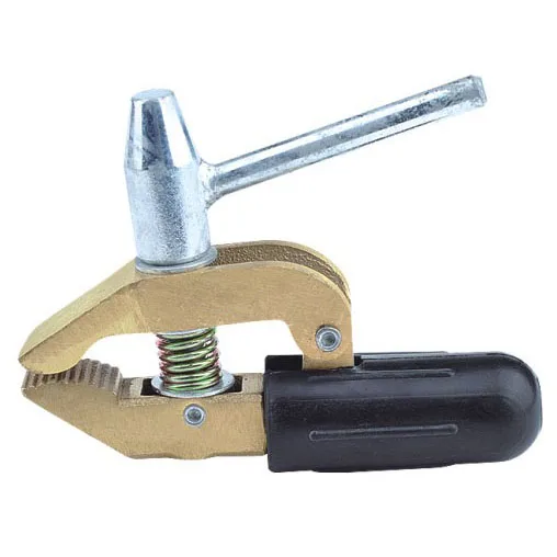BEC-005 High Quality British Screw Type Brass 600A Welding Earth Clamp Ground Clamp For Welding Machine
