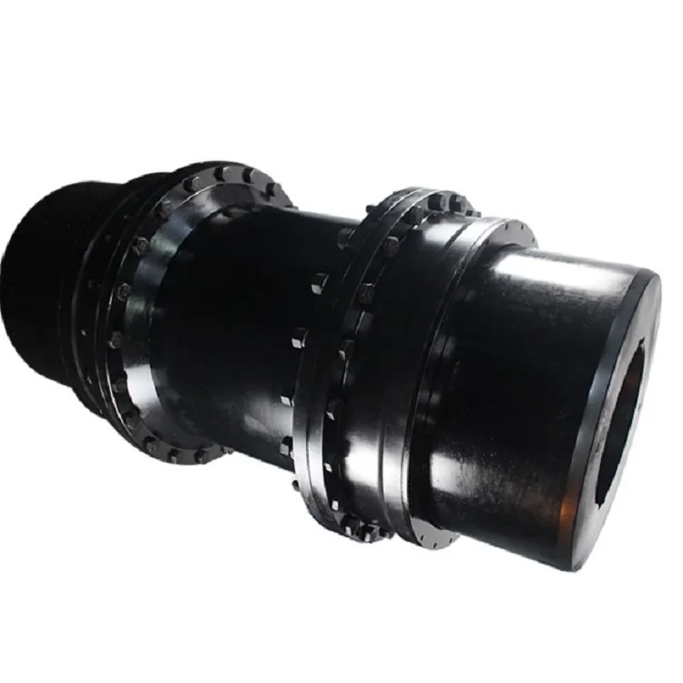 Flange type gear coupling for mining equipment