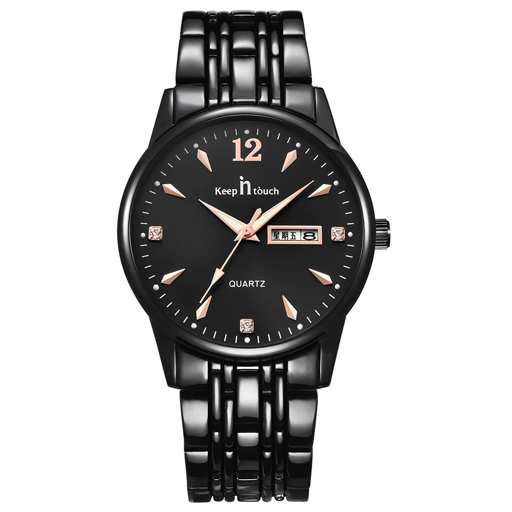 Custom Fashion Quartz Watches For Couple Wholesale Waterproof Luxury Watches For Men And Women