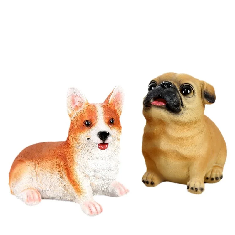 Pink Pig Dog Shaped Birthday Gift Coin Bank Children Money Saving Box Household Decoration Cartoon Piggy Bank