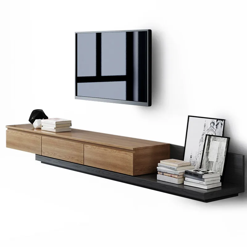 
Hot Sale Living Room Hanging Wall Mounted Showcase Designs TV Cabinet 