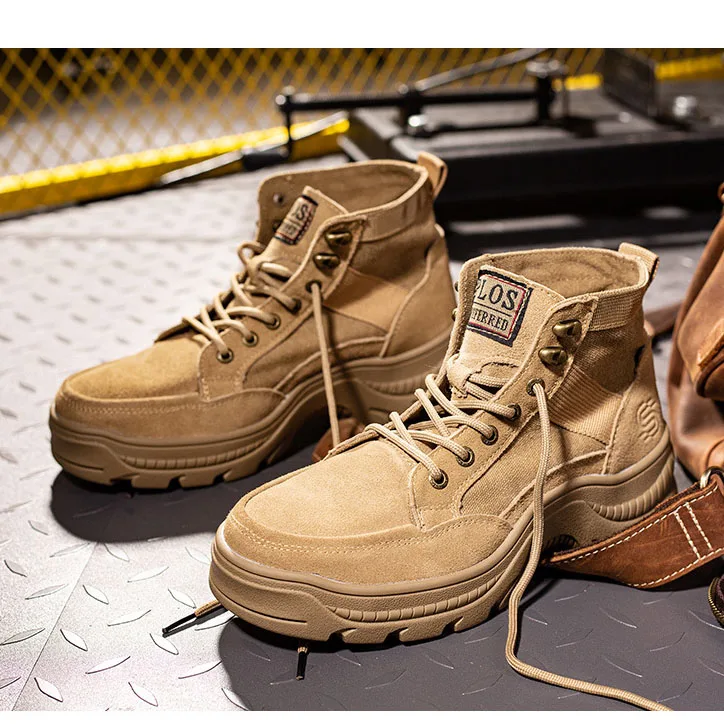 2022 new arrivals safety shoes protective security work shoes safe steel toe ctstom logo shoes