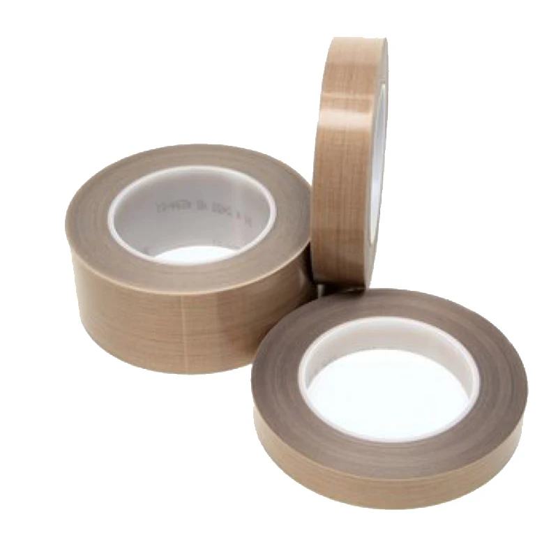 Ptfe Film With Silicone Adhesive tape Anti Corrosion Low Friction Ptfe Fabric Tape For Plastic Moulding
