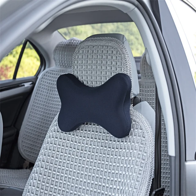2021 New Style Fashionable Dog Bone Shaped Car Head Rest Pillow