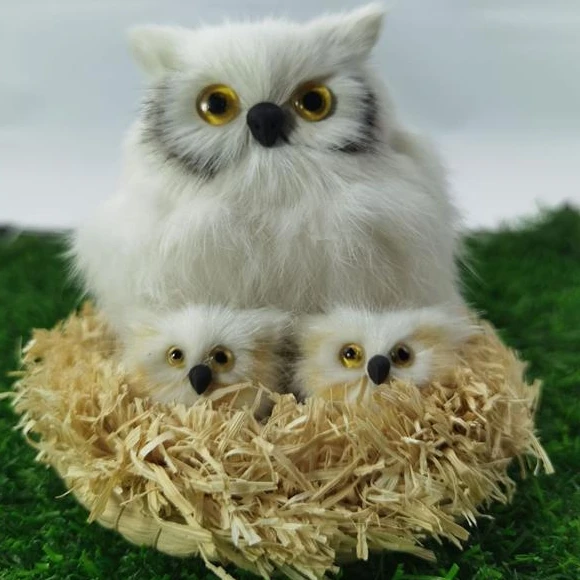 New Plush Owl Doll Cute Simulation Plush Owl Doll Simulation Plush Toy