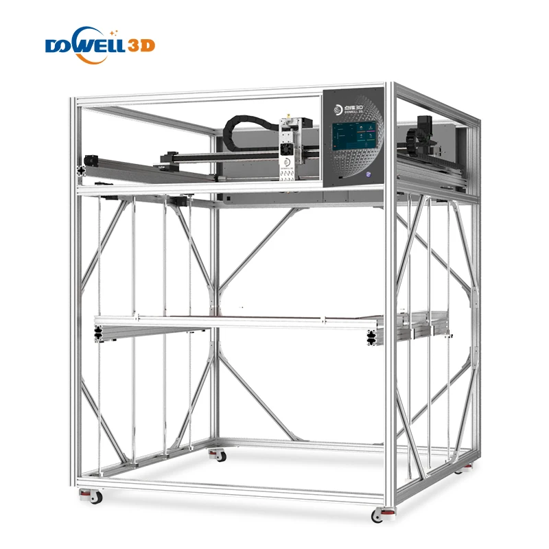 dowell large industrial 3D printer high printing speed 3d printer large size printer 3D auto-leving stampante 3d