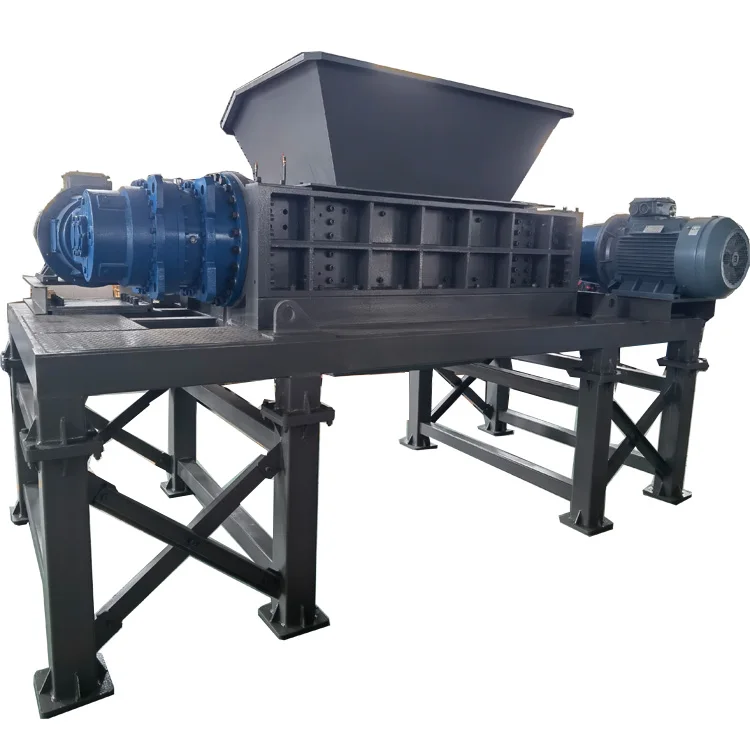 High Efficient and Low-Cost Plastic/Metal/Rubber/Tire Shredder For Industrial Manufacture