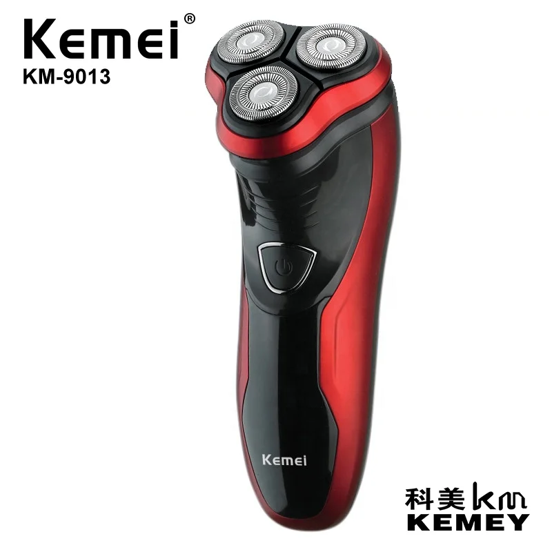 Shaver Direct Rotating Body Wash Razor Kemei Km-9013 Blade Razor Three Wholesale Portable Electric Shaver