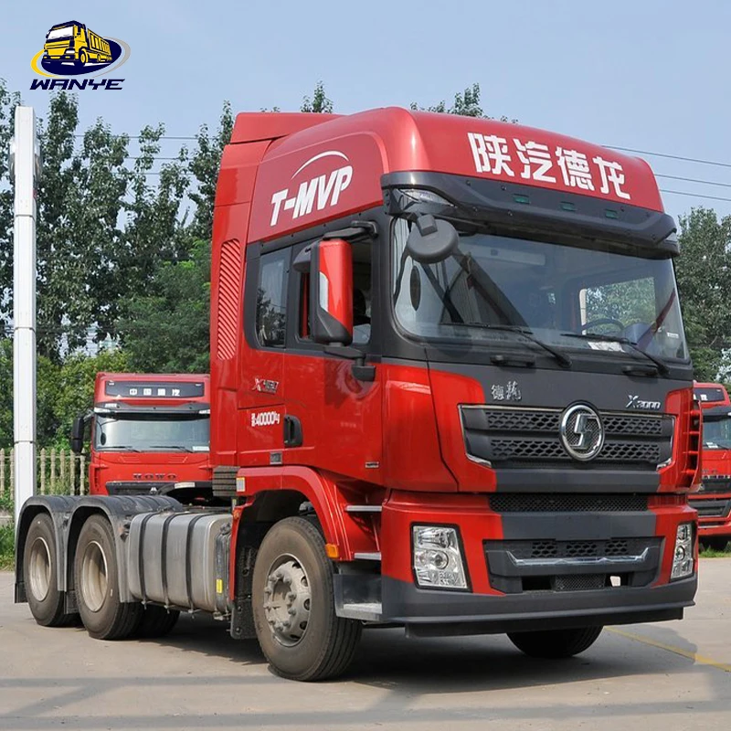 Can Be Delivered Quickly Uesd Shacman X3000 6x4 380-430hp 10 Wheels Tractor Truck Head For Sale
