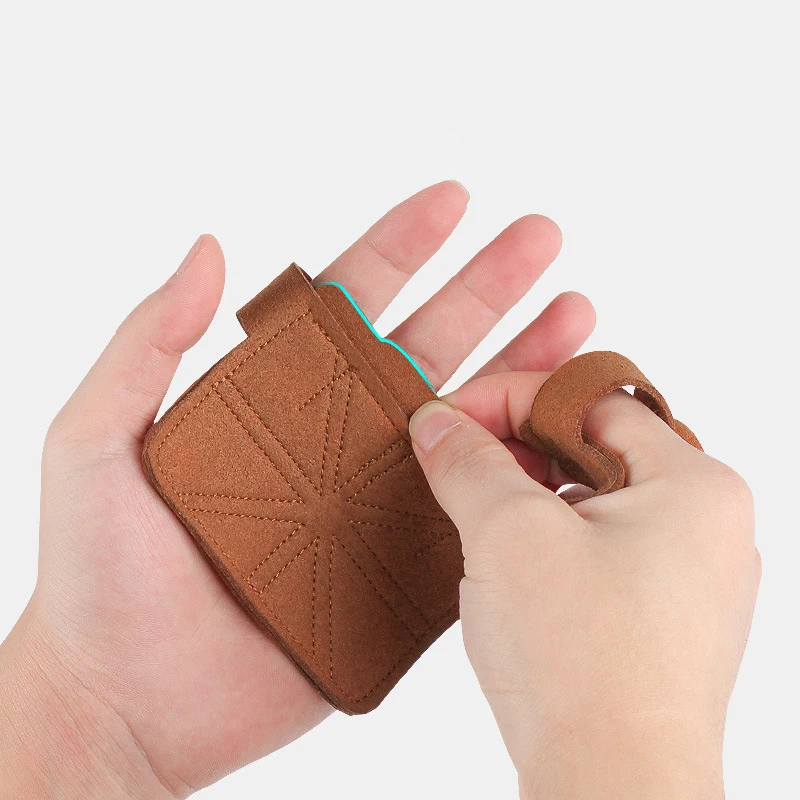 4 Finger Palm Protection Gym Grip Pads Workout Gym Rowing Gloves for Weightlifting