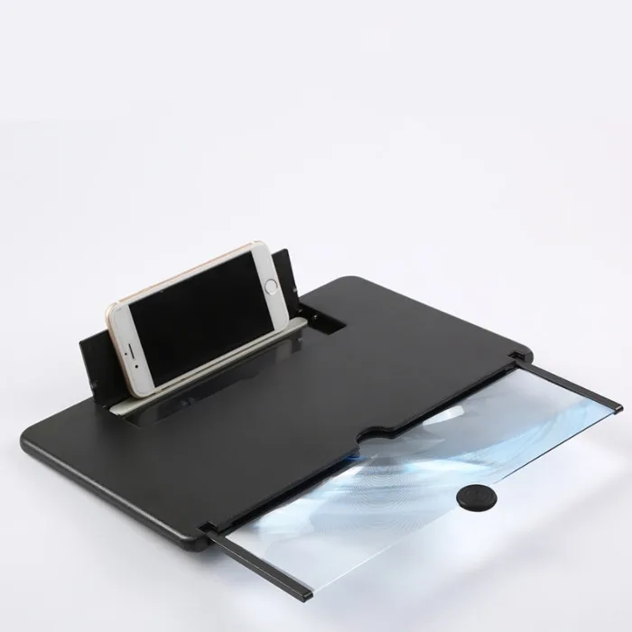 2022 hot selling pull type 16 inch smart phone 3D screen magnifier