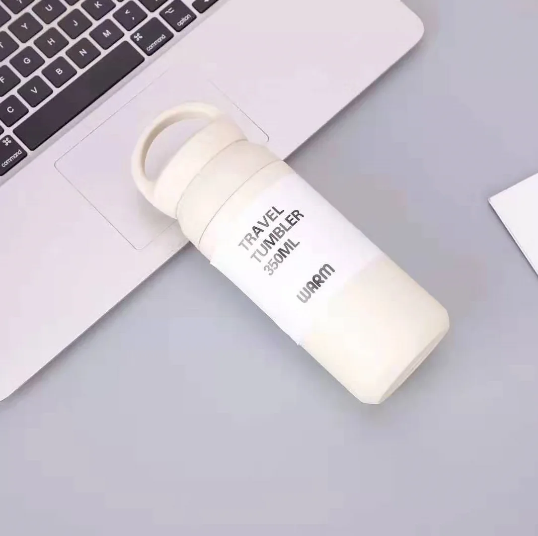 New arrival thermal bottle 304 stainless steel powder coating  vacuum Tumbler 350ml Travel Milk Insulated Sports Water Bottle