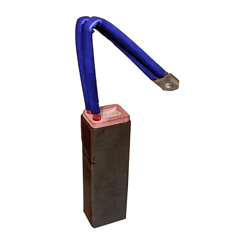 Motor generator rotating slip ring carbon brush copper carbon brush