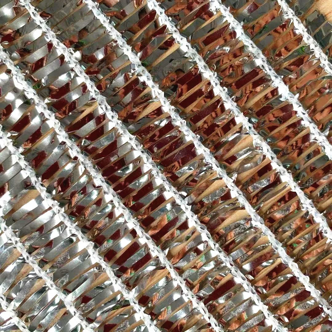 Sun Reflective Aluminum Shade Net HDPE Greenhouse Silver dog aluminum shade net