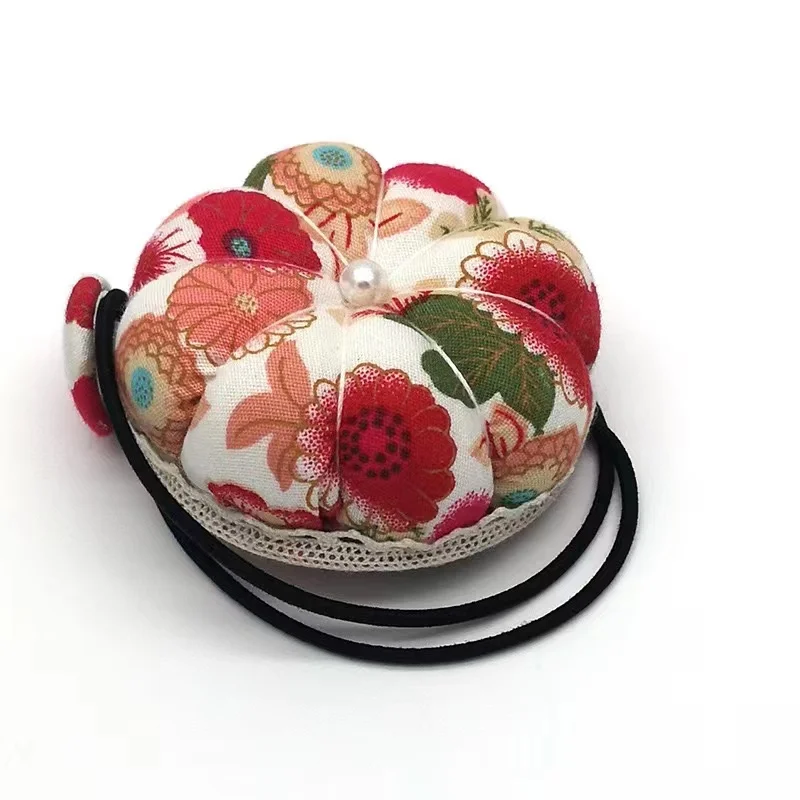 Hefeng Sewing Machine With Pin Plug Dual-purpose Pumpkin Pin Bag European And American Wrist Pin Cushion