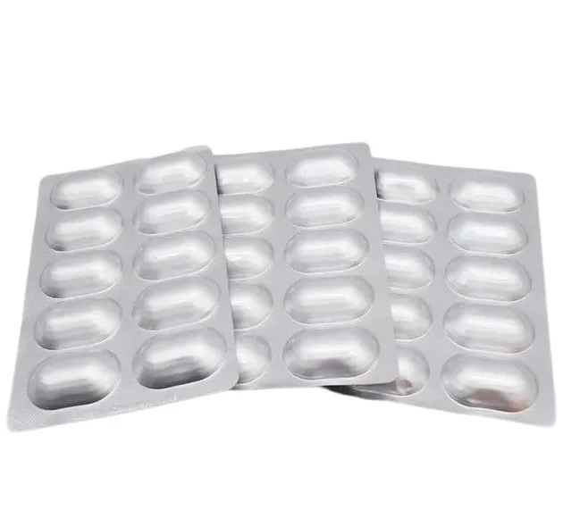 Chinese Manufacturer Pharmaceutical Use Coated Aluminum Foil Blister Packaging for Tablet Packing