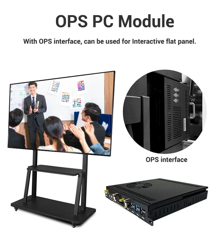 Мини-ПК Cintoe windows 7 10 11 i3 i5 i7 i9 8 12 13 14 поколения для интерактивной доски