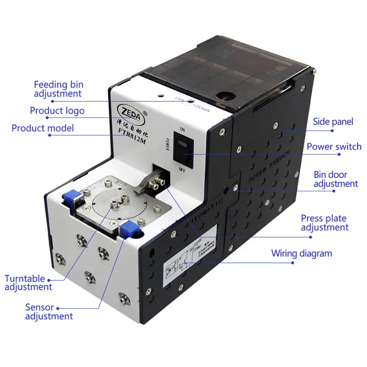 Manufacturing Production Mini Turntable Automatic Screw Feeder For Automatic Machine
