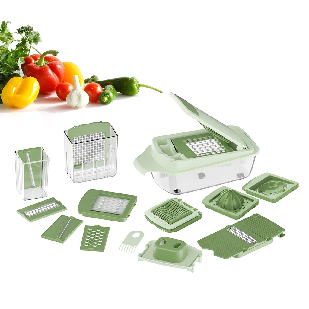 multifunctional vegetable accessories slicer leafy electrica manual food processor hand string pull vegetable-chopper