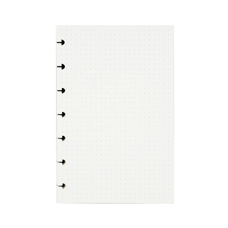 RINGNOTE B6 disc bound Refill paper 60 sheets budget planner for 2021 diary disc binding journal