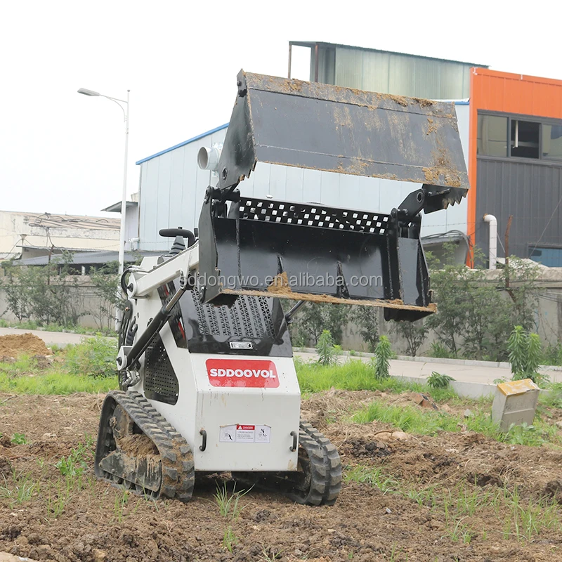 Maximum Reach Skid Steer Loader with Track for High Work Needs