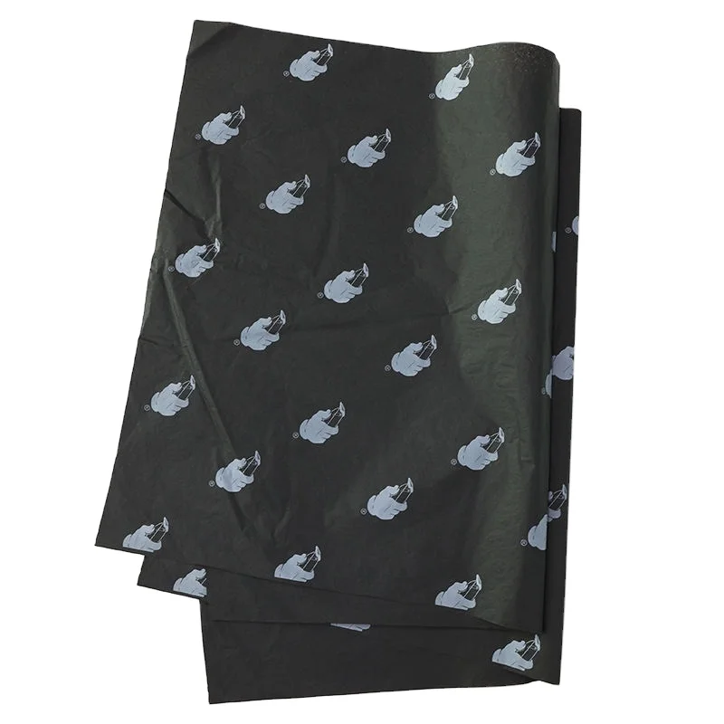 Recommended by the owner custom printed logo gift tissue paper clothes shoes wrapping tissue packing wrapping /tissue paper