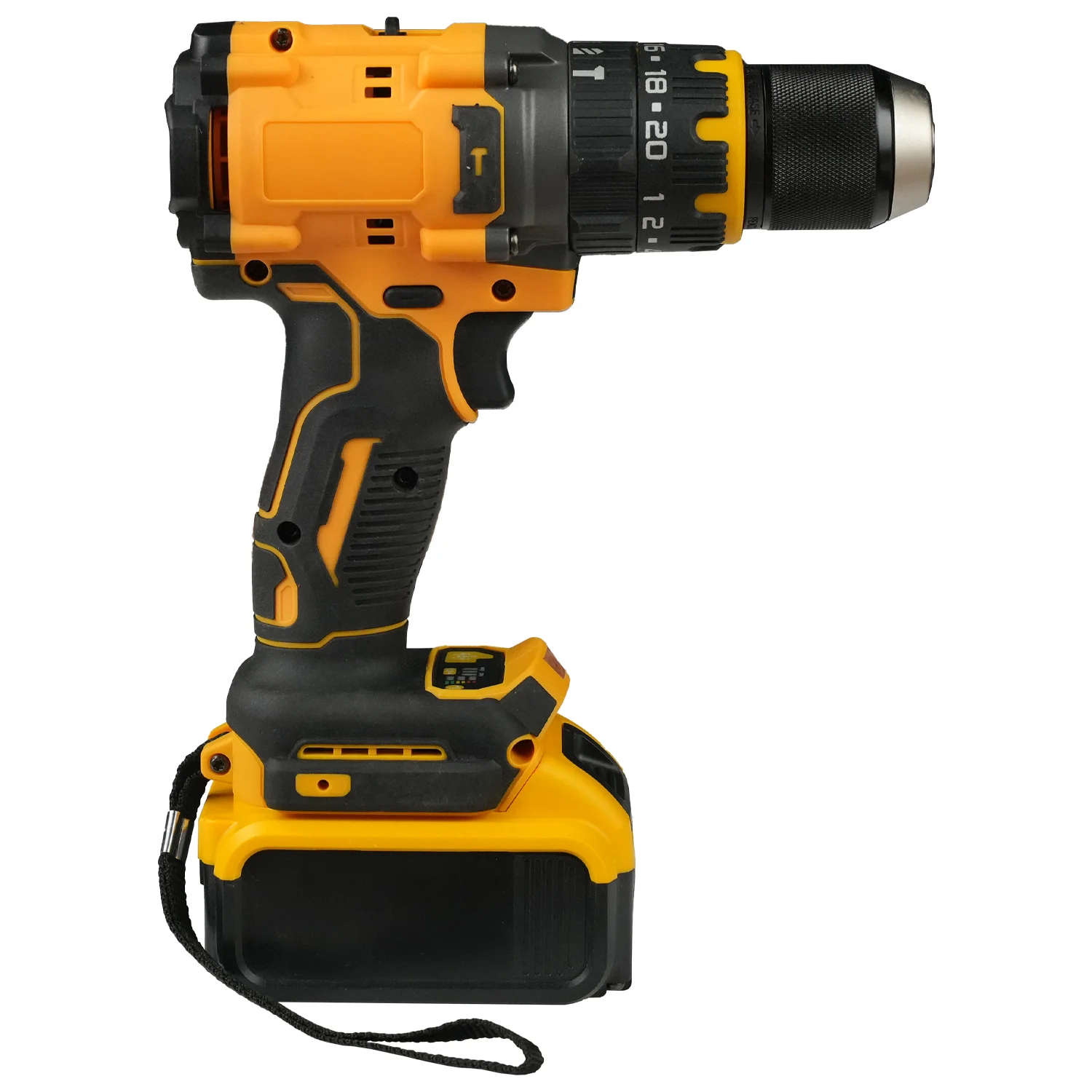 Lithium Battery Electric Drill Large Diameter Drilling Up To 13mm Brushless Industrial Electric Power Drill