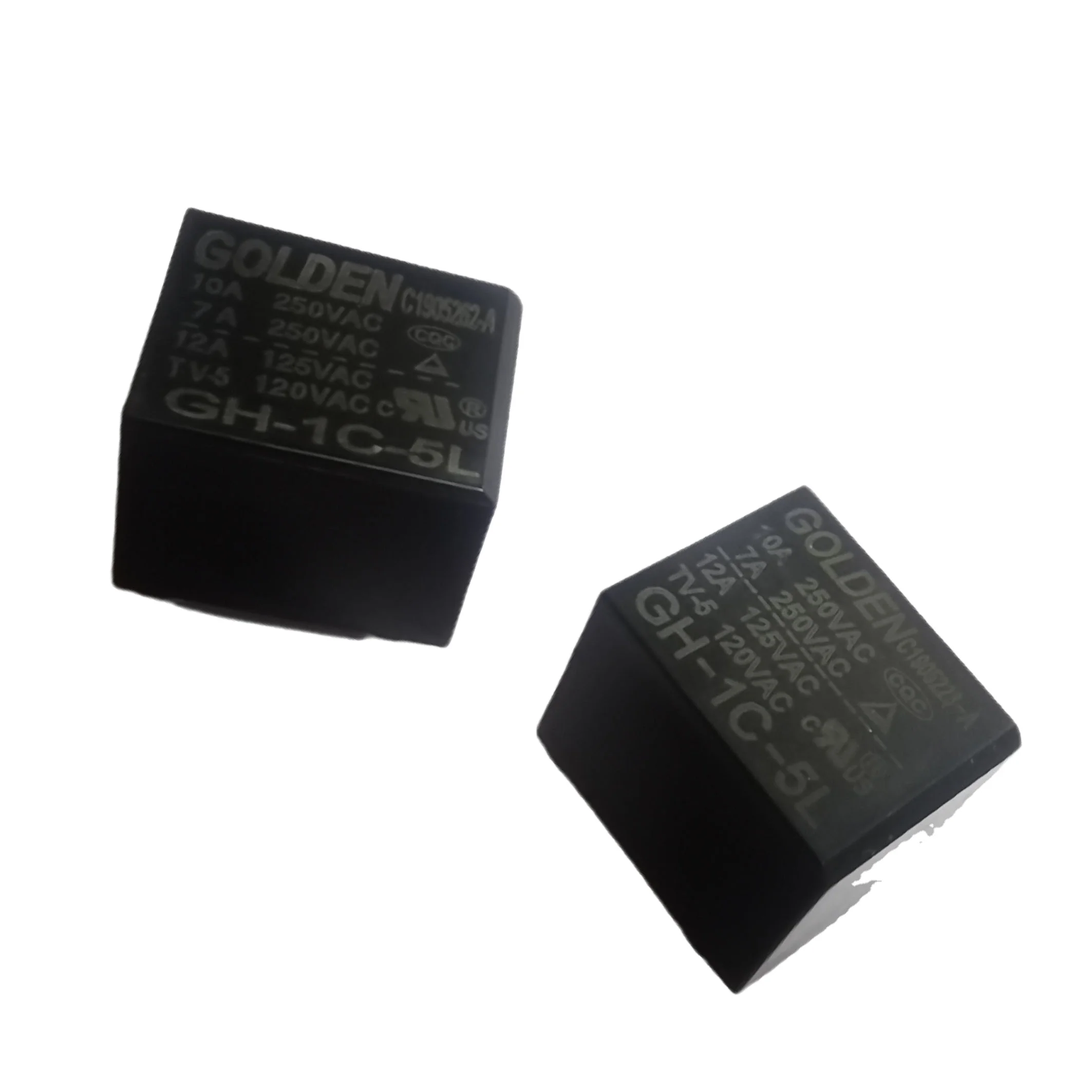 GH-1C-5L 1C SPDT relay 5v 0.36w coil power Suger Cube Relay 5v T73 3FF for General Purpose