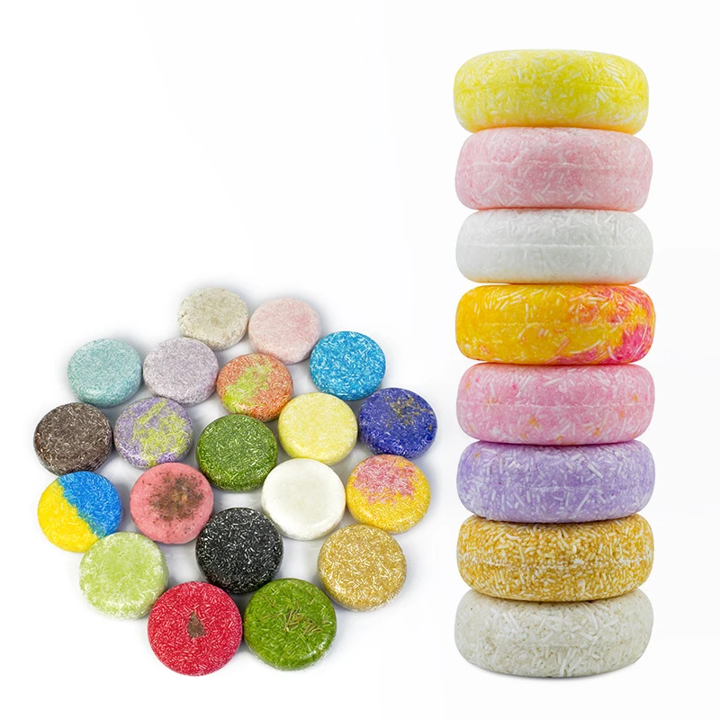  OEM Hair Shampoo Soap 100% Vegan Plant Extract Handmade Organic Wholesale 60g Create Your Own Logo Natural Solid