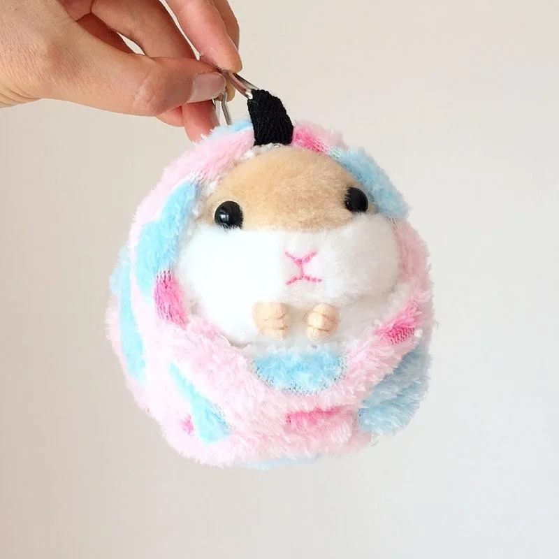 Wholesale custom cute sad hamster meme mini hamster plush toy hamster plush keychain toys