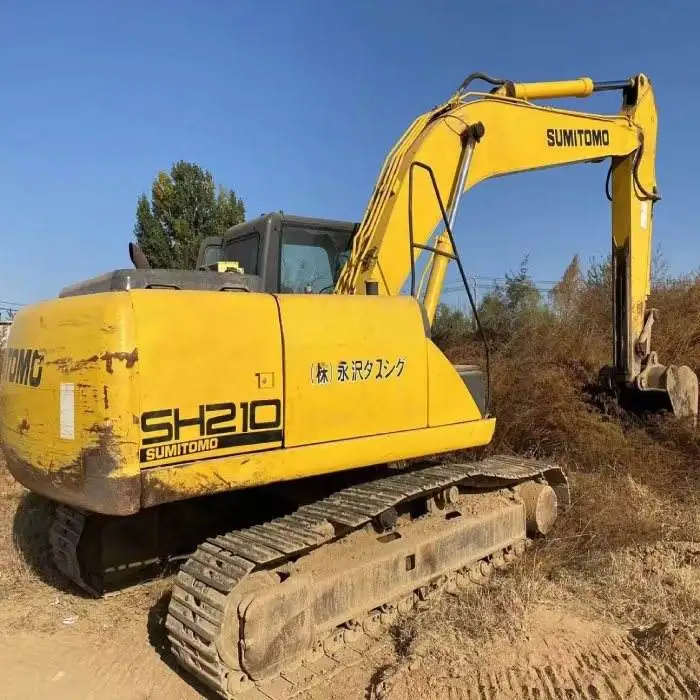 Used sumitomo SH210 track excavator good price Japanese condition for sale