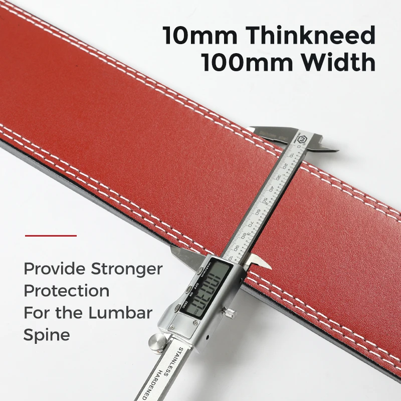 INNSTAR 2023 New Design Custom Leather Weightlifting Belt Powerlifting Belt