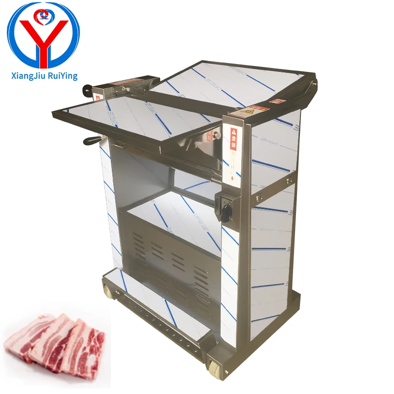 Factory price fresh pork pig lamb goat beef meat slicing cutting machine
