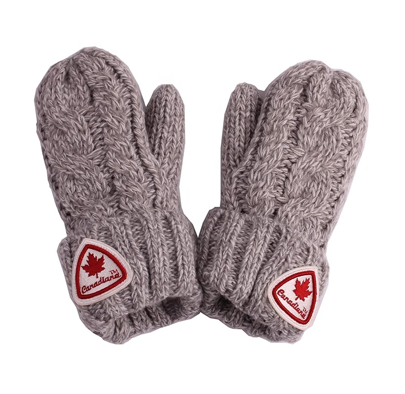 Оригинальные высококачественные женские вязаные жаккардовые варежки, перчатки, акриловые варежки, детские варежки, вязаный узор