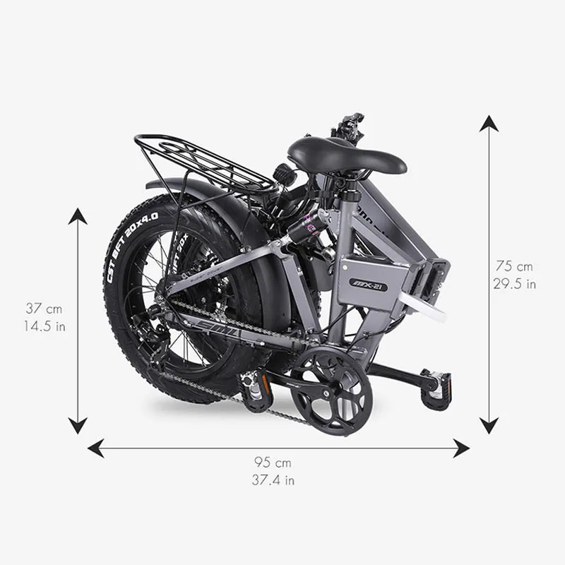 Factory supply 500w/1000w and 48v 12A/15A High Performance Electric bicycle pro with fat tire electric folding With EU Warehouse