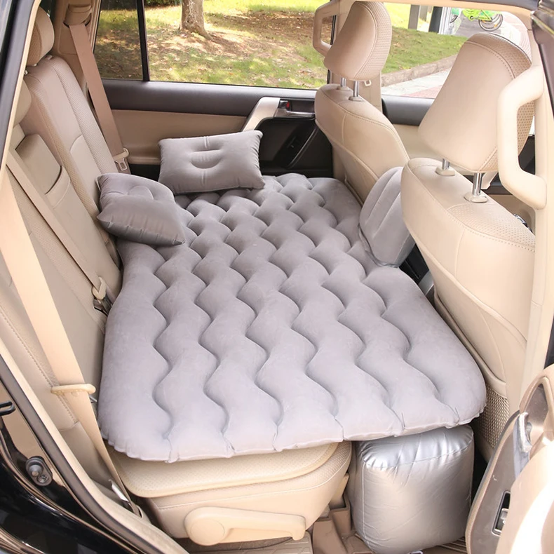 Car Accessories Interior Camping Trunk Air Mattress Inflatable Car Travel Backseat Air Bed Mattress with Air Pump