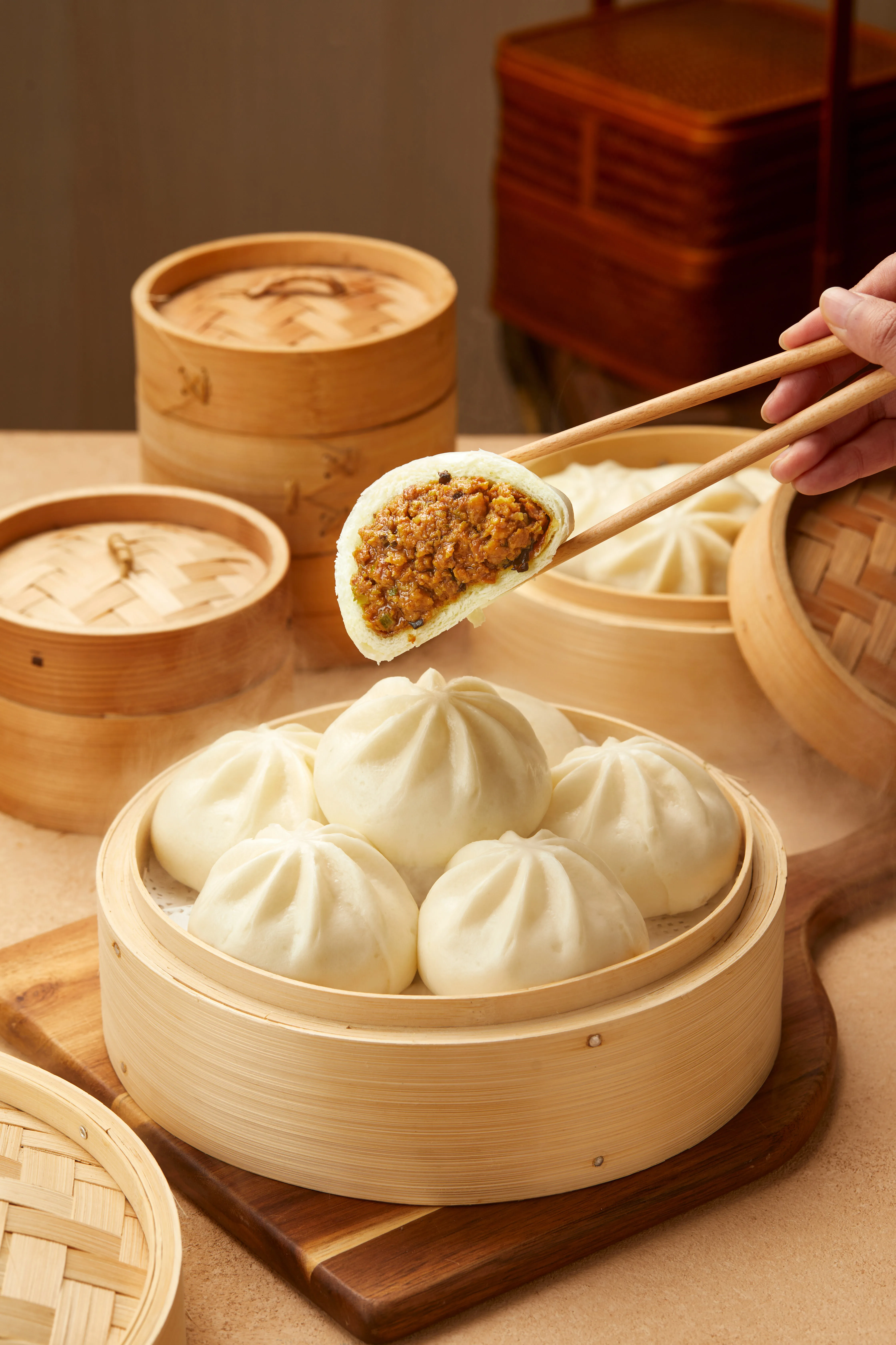 HACCP hot selling factory wholesale multi-flavor can customize Chinese food instant frozen pasta steamed bag