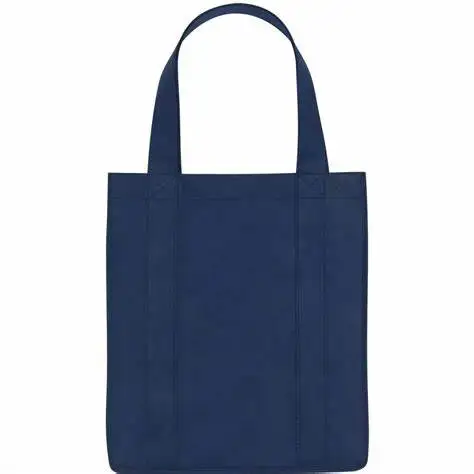 Cheap direct factory supply 80gsm reusable decorative non woven fabric tote bag