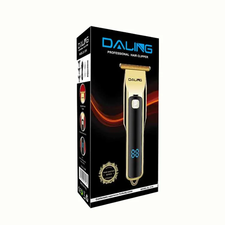 Hot Selling  Professional  Rechargeable Electric Hair Trimmer Clippers Man Body Hair Trimmer For Men DL-1316 wholesale