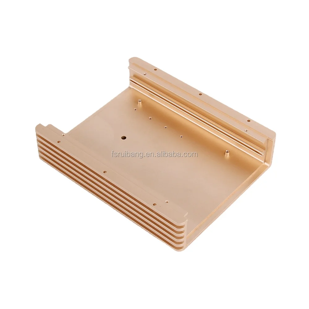 Factory custom extrusion amplifier enclosure