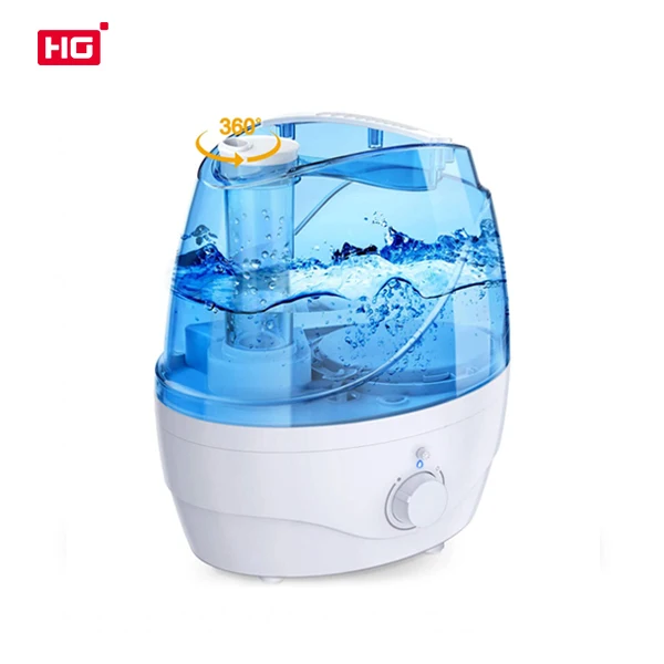 HG 2.2L Ultrasonic Cool Mist Humidifiers 28dB Whisper-Quiet for Bedroom Easy to Clean & Control Air Humidifier Auto Shut-Off