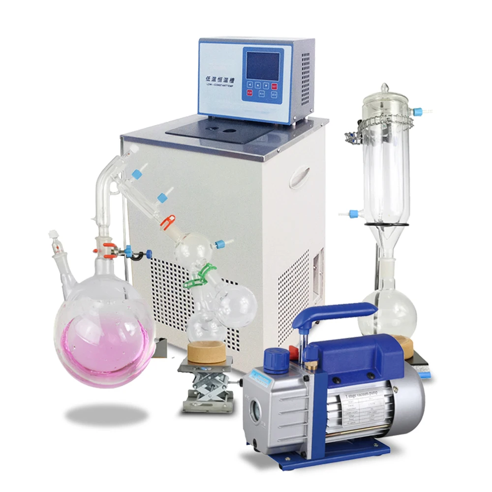 AYAN Glass Lab Equipment Vacuum Distillation System Kit 2l 5l 10l 20l Short Path Distillation