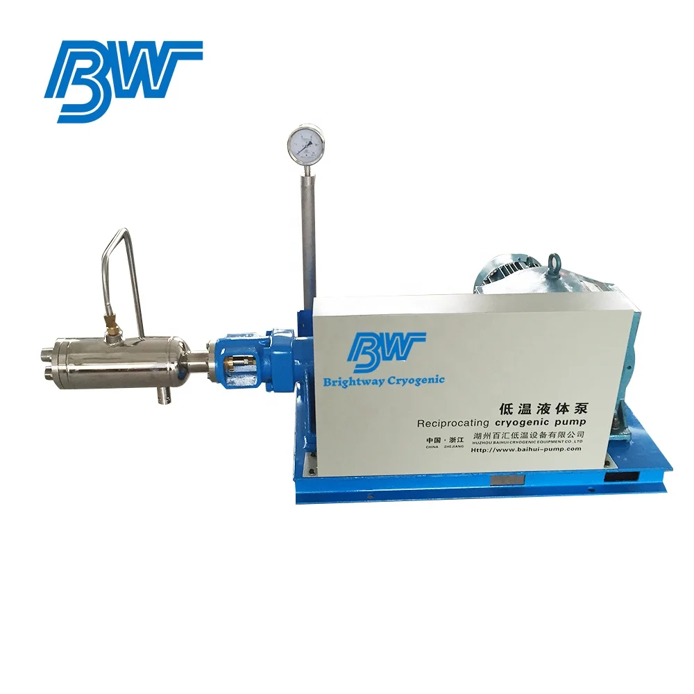 Cryogenic gas generation equipment vapes Ing pump