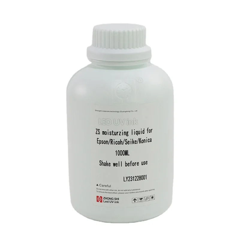 ZS-M digital printing 1000 ml uv moisturizing  liquid for epson/ ricoh/ konica/ kyocera/toshiba printer head