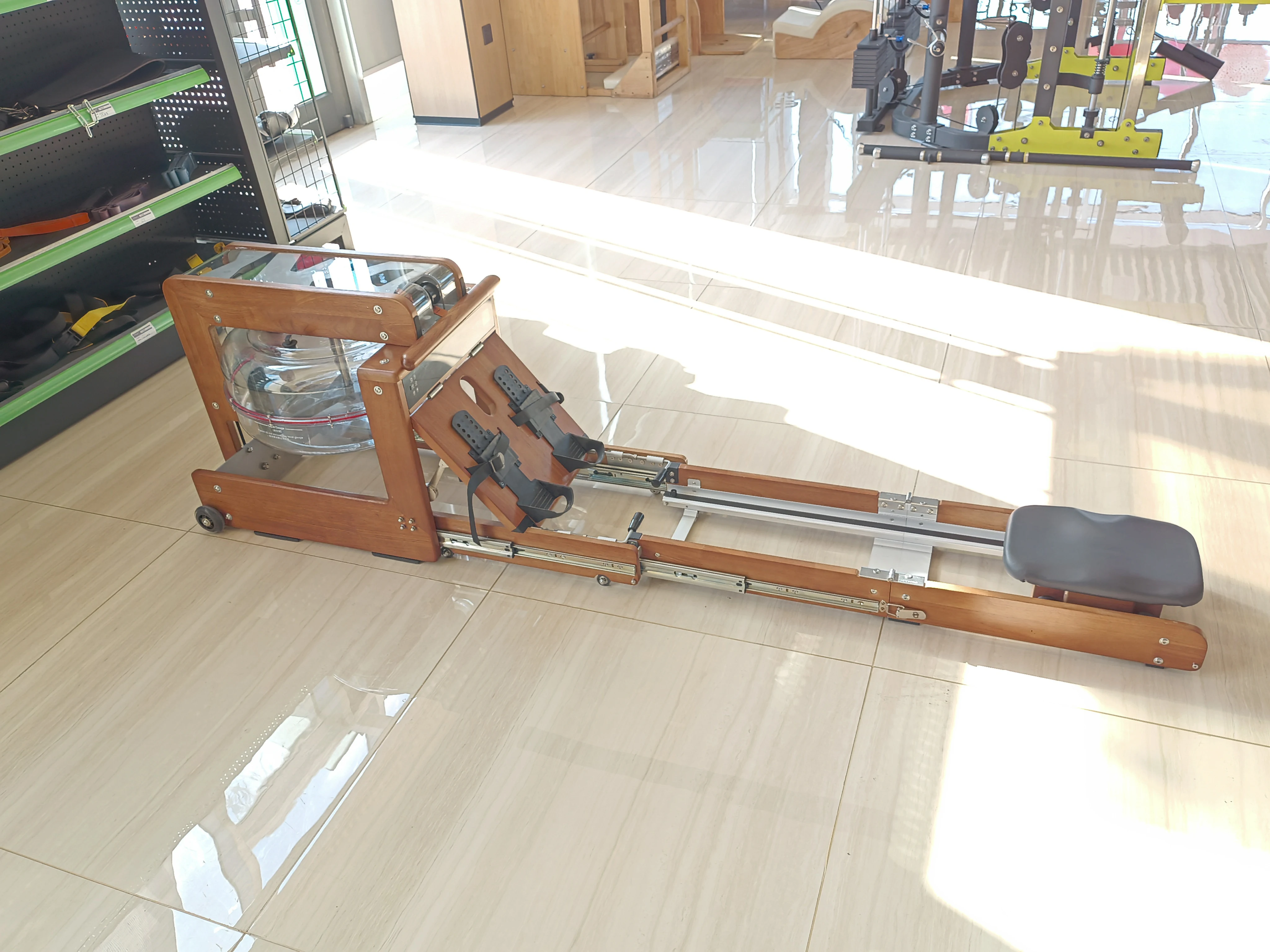 New design commercial fitness gym equipment water rowing machine