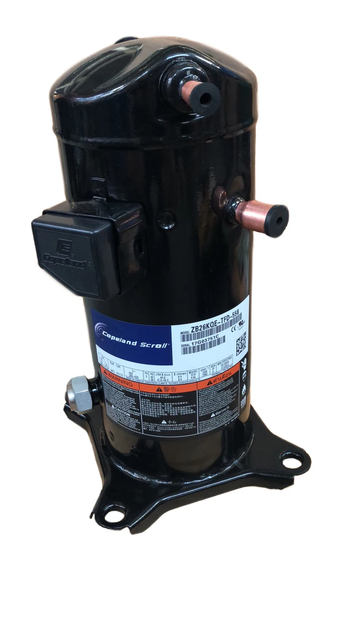 zr copeland refrigeration spare parts 6Ton Copeland Scroll Compressors ZR72KC-TFD for air conditionerp