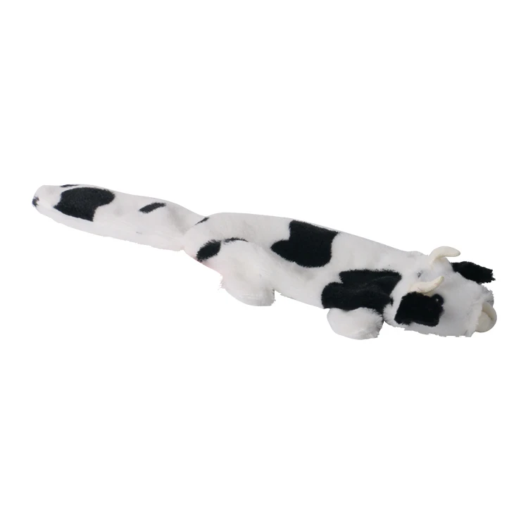 5 Packs Customized Chewing Squeaky Dog Toy Plush Octopus No Stuffing Crinckle Animal Dog Chew Toy