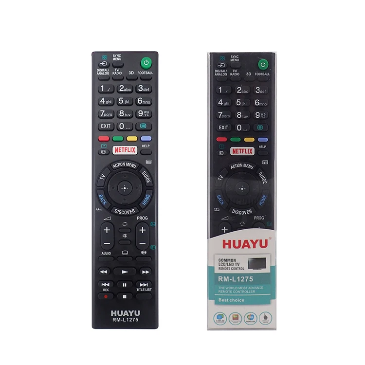 
Replacement RM-L1275 tv remote control for SONY TV remote LCD/LED control 